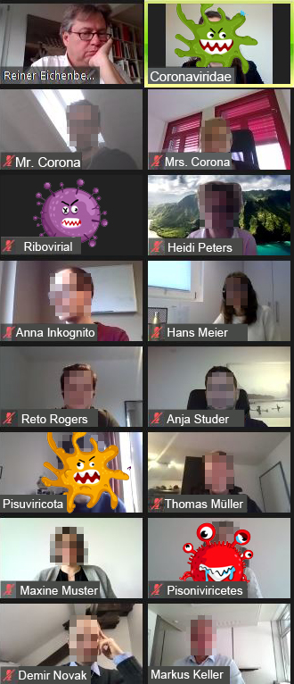 Teilnehmerliste Online-Veranstaltung